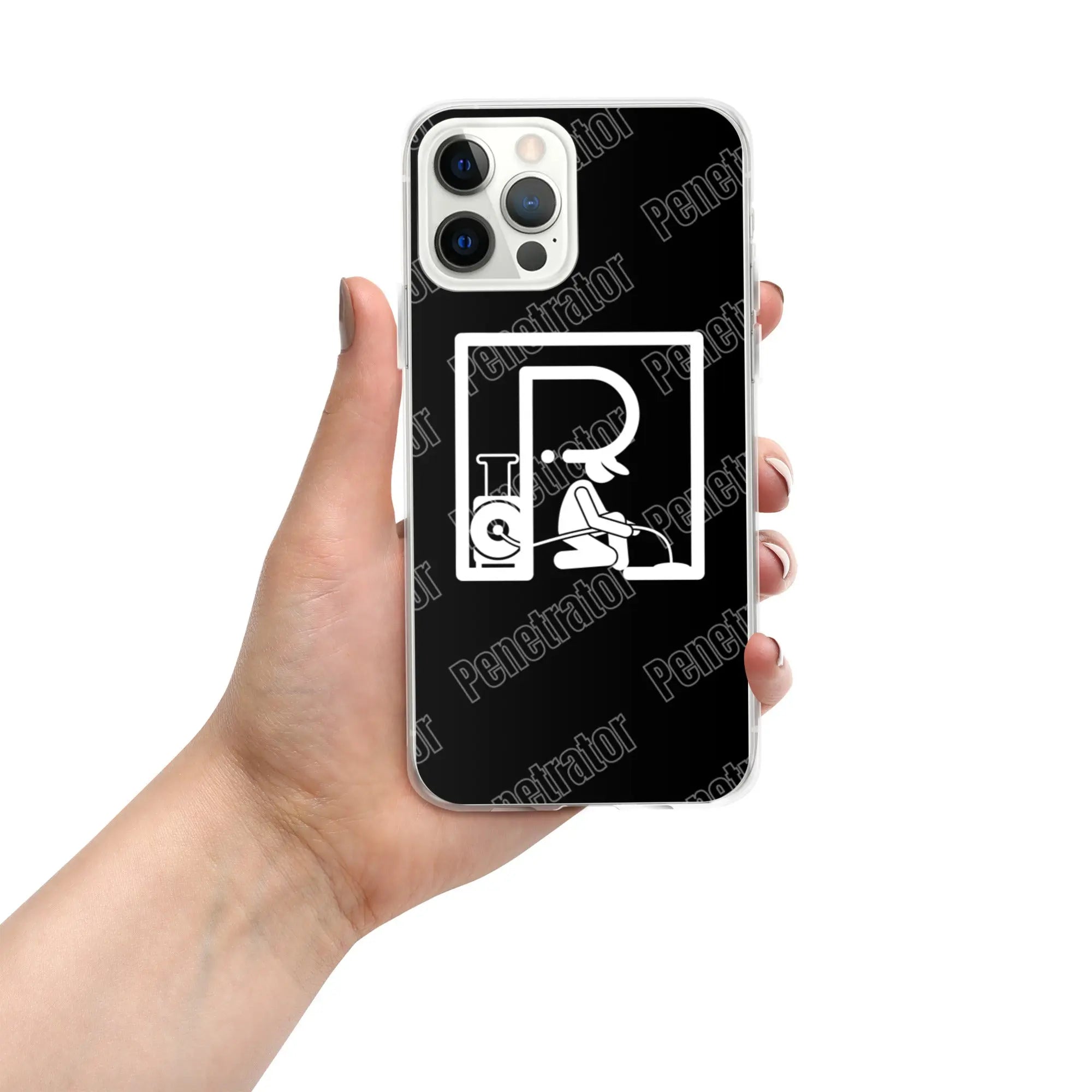 Penetrator BW iPhone Case - Penetrator Blocked Drains