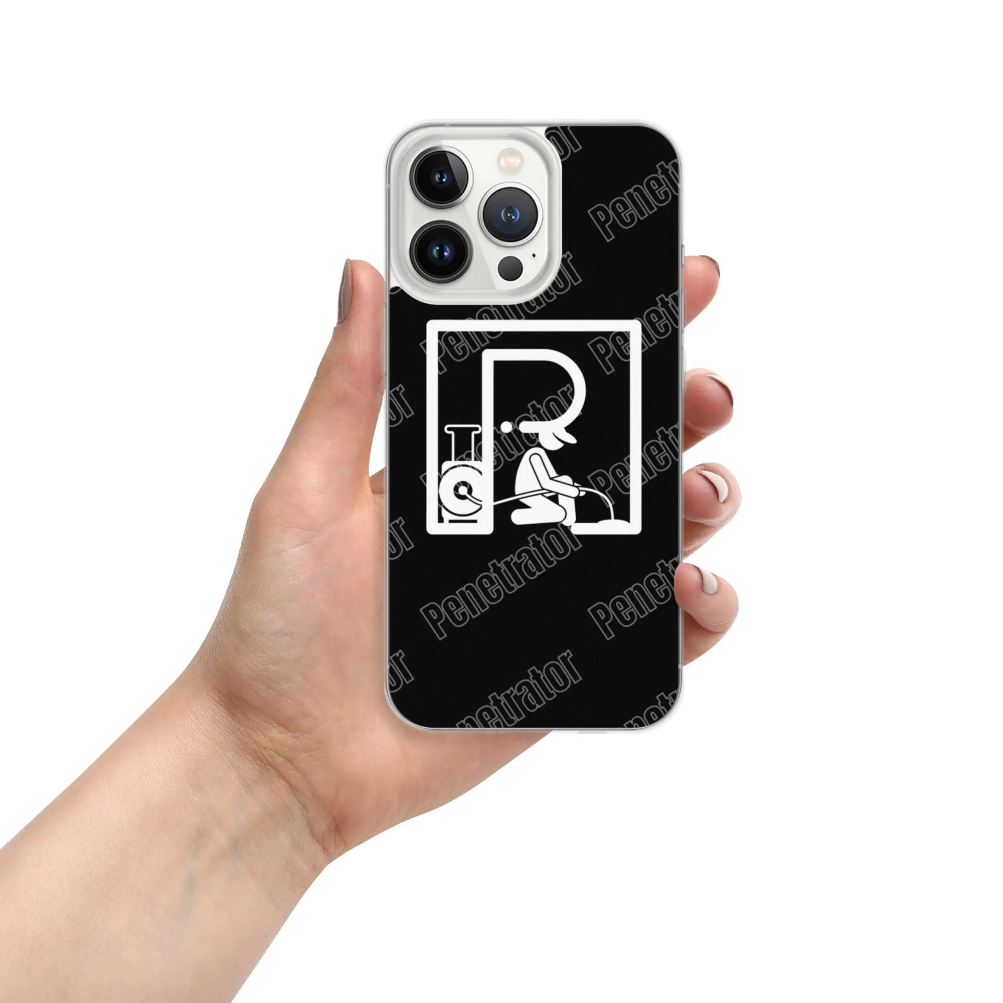 Penetrator BW iPhone Case - Penetrator Blocked Drains