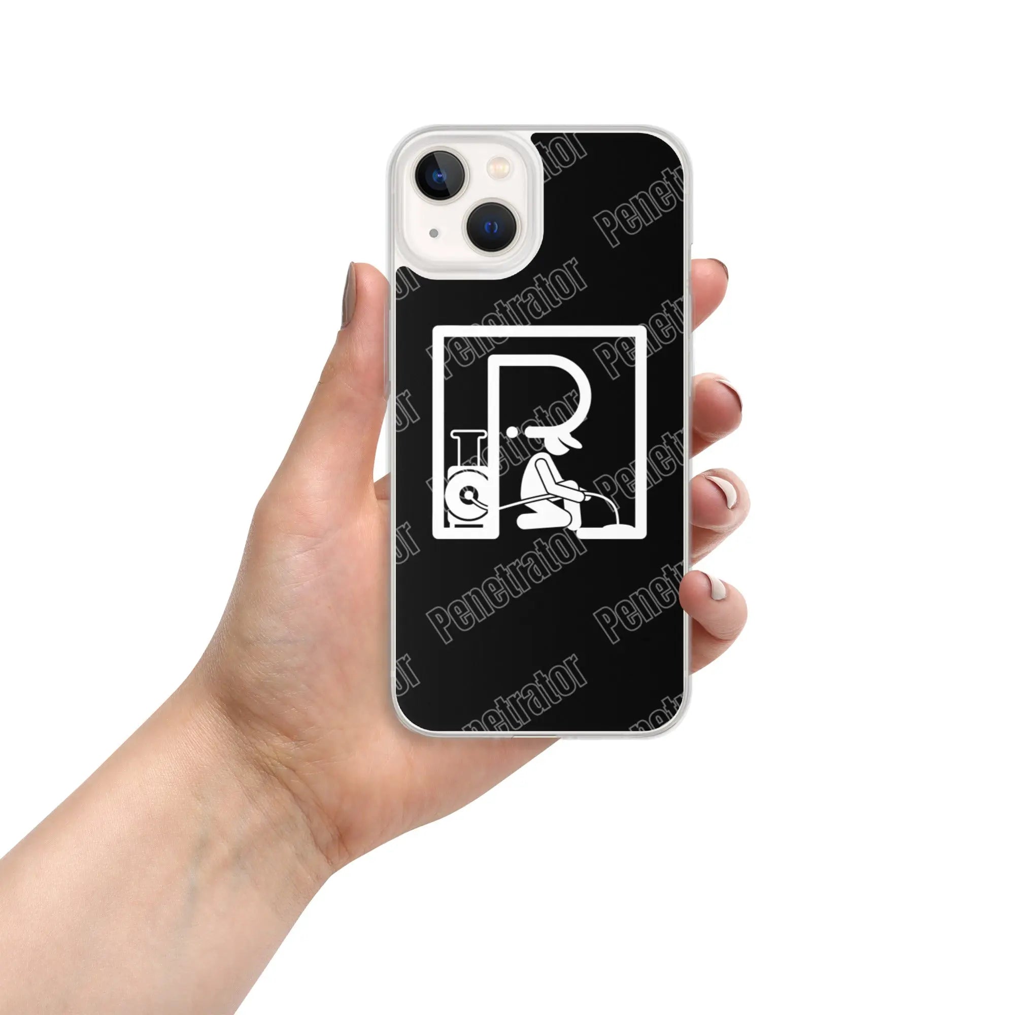 Penetrator BW iPhone Case - Penetrator Blocked Drains