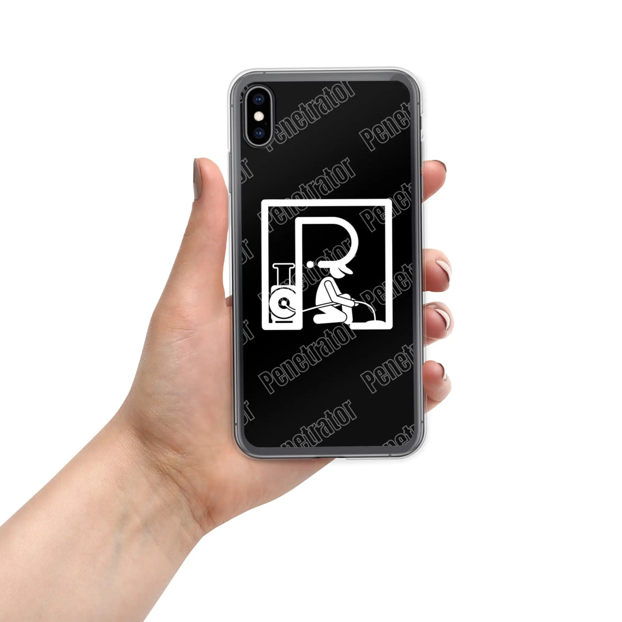 Penetrator BW iPhone Case - Penetrator Blocked Drains