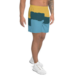 Penetrator Men's Athletic Long Shorts - Penetrator Blocked Drains